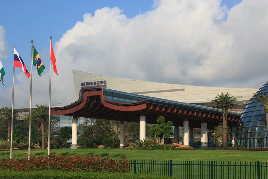 Xiamen International Conference Center Hotel Prime Seaview Hotel Экстерьер фото